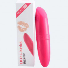 Вібратор LILO Помада для стимуляції точки G Рожевий — Keks-Hub