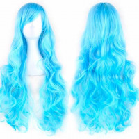 Перука хвиляста аніме 80 см косплей 