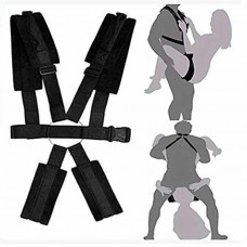 Секс-ремені та гойдалки Sex Fantasy Садо-мазо Чорні — Keks-Hub