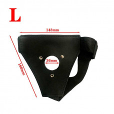 Пояс-трусики для страпона L Чорний — Keks-Hub