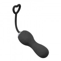 Вагінальні кульки Funny Egg з вібрацією Чорні