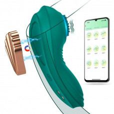 Смарт-вібратор Love Spouse Magnetic зелений у трусики — Keks-Hub