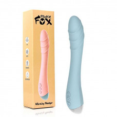 Вібратор Silver Fox для стимуляції точки G USB - Блакитний — Вібратори