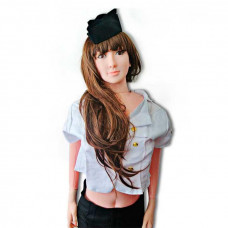 Секс-кукла Анжеліка з реалістичними руками та ногами + вагіна + анус + вібрація + насос + мастило + нагрівач