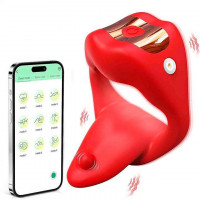 Смарт віброкільце Love Spouse Tongue
