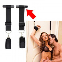 БДСМ підвіски на двері з наручниками Sportsheets Door Jam Cuffs — Садо-мозо