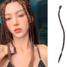 Накладні коси Канекалон тонкі 45 см Шатенка — Keks-Hub