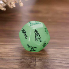 Романтична гра неоновий дванадцятигранний кубик 