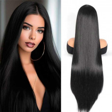 Перука рівне аніме 100 см без човники 