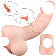 Мастурбатор — насадка на пеніс 2 в 1