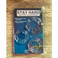 Набір рекційних кілець (3 шт.) прозорий