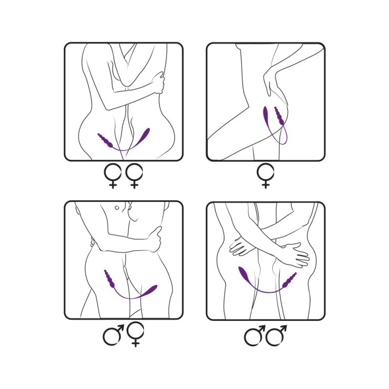 Вібратор Adrien Lastic AD-2X: комплект постачання