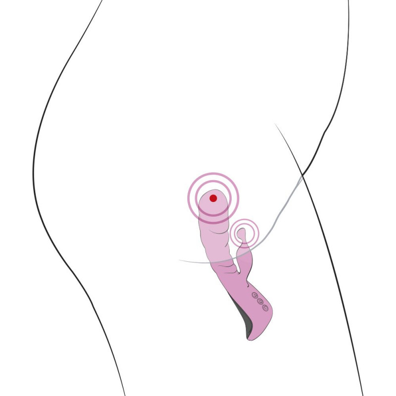 Текстура матеріалу вібратора Adrien Lastic Trigger