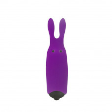 Віброкуля Adrien Lastic Pocket Vibe Rabbit Purple зі стимулювальними вушками — Keks-Hub