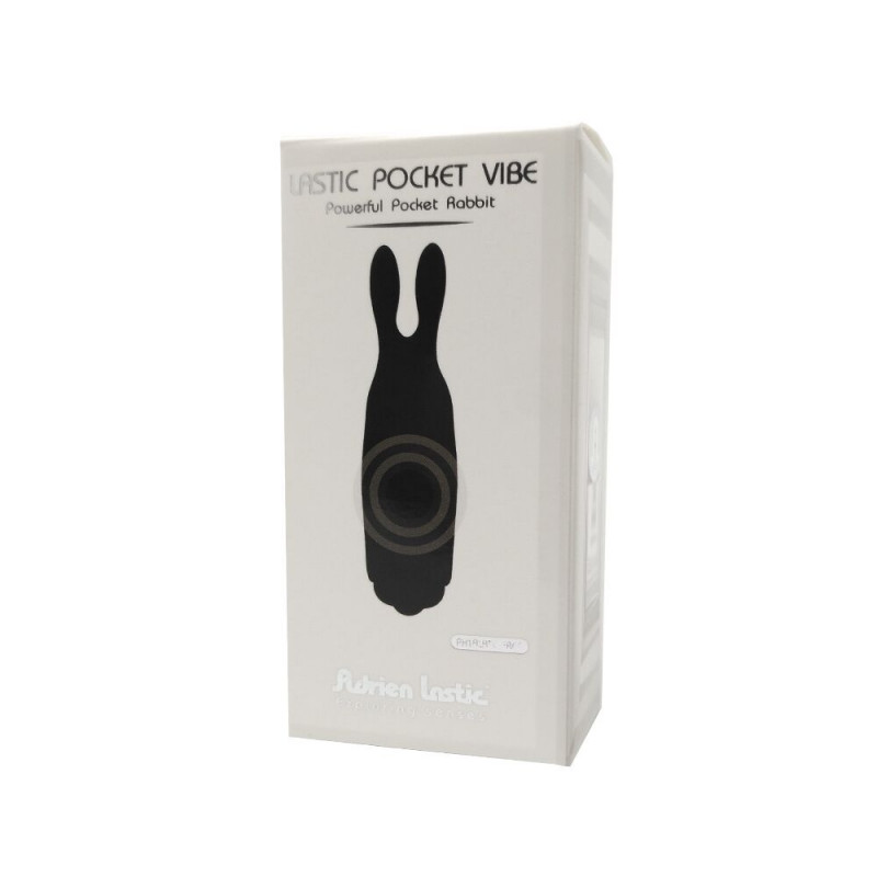 Текстура віброкулі Adrien Lastic Pocket Vibe Rabbit Black