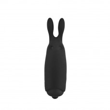 Віброкуля Adrien Lastic Pocket Vibe Rabbit Black з вушками-стимуляторами