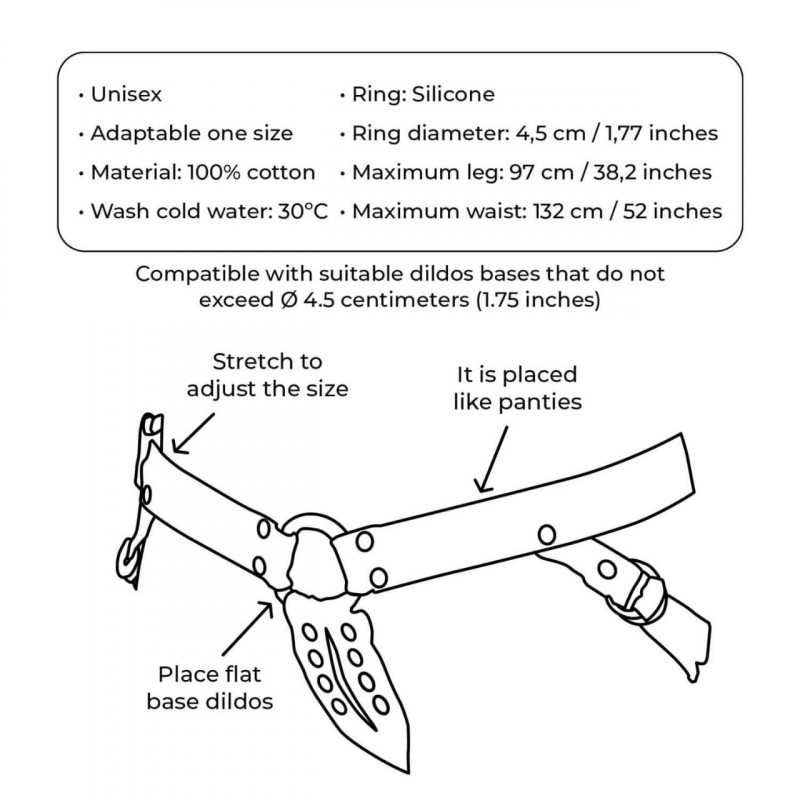 Задня частина джинсових трусиків Adrien Lastic L, акцент на комфорт та підтримку