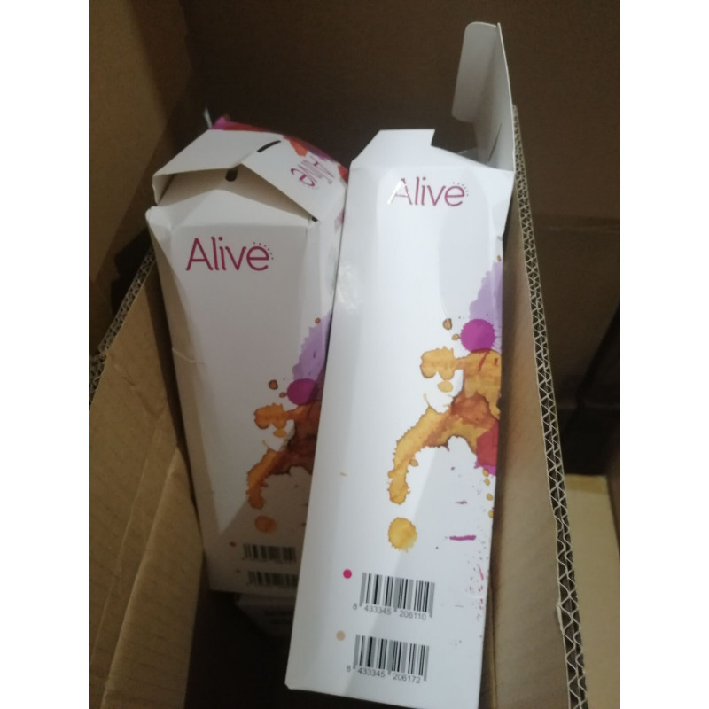 Упаковка рожевого фалоімітатора Alive Adam Pink L, яка гарантує дискретність