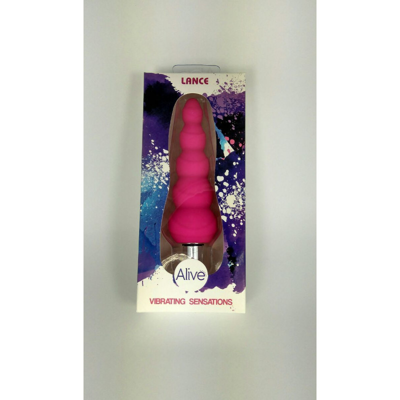 Анальний вібростимулятор Alive Lance в комплекті, аксесуари