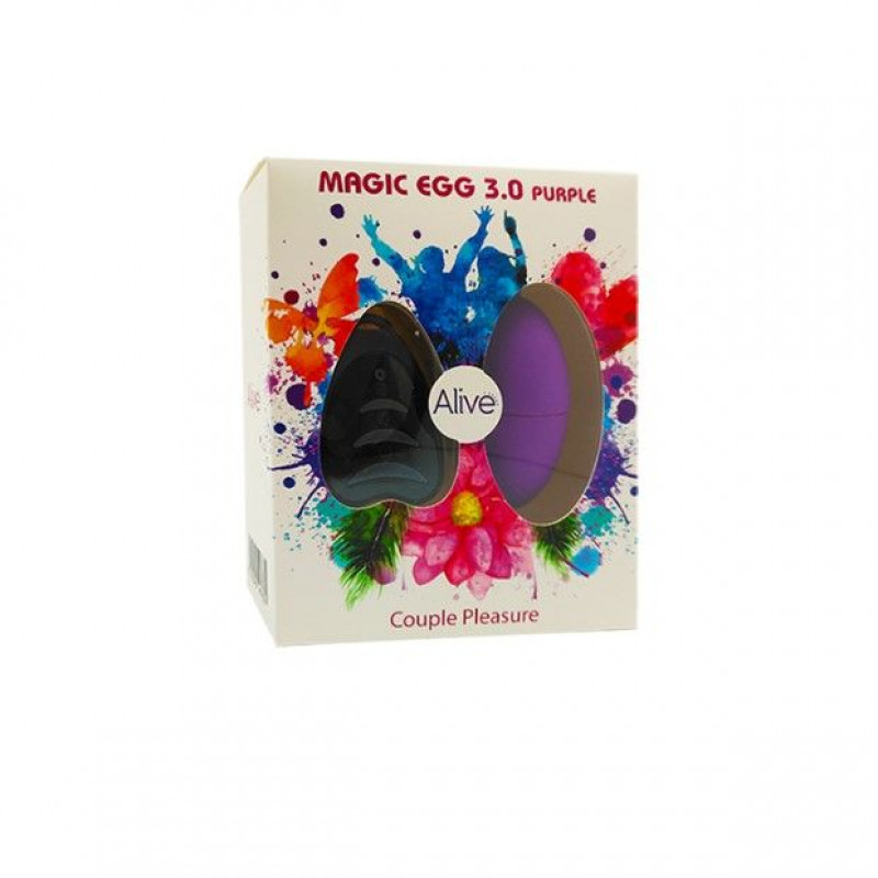 Упаковка віброяйця Alive Magic Egg 3.0 Purple, комплект поставки