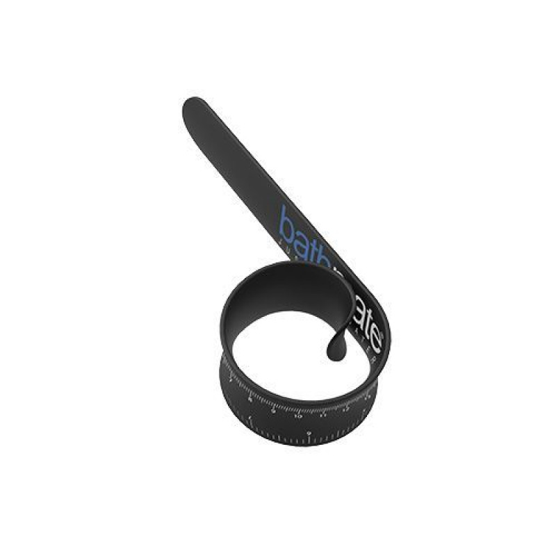 Вигляд збоку лінійки Bathmate Measuring Gauge V2, що показує її гнучкість