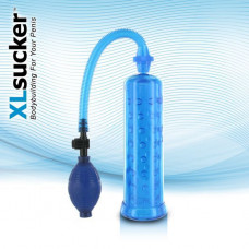 Вакуумна помпа XLSucker Penis Pump Blue, для члена до 18см, діаметр 4см