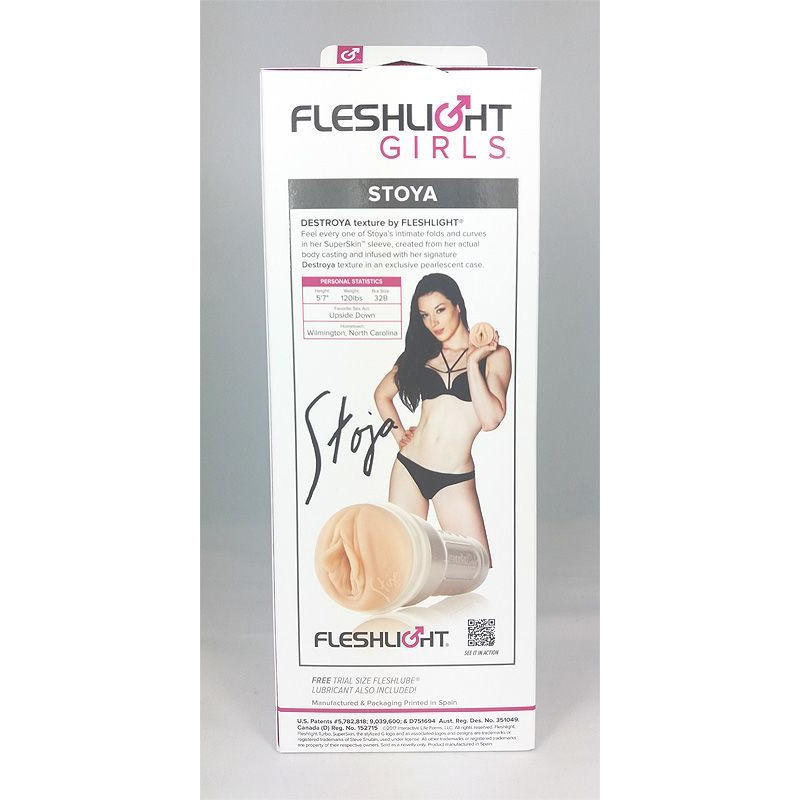 Мастурбатор Fleshlight Stoya - Destroya, внутрішній вигляд, зліпок вагіни