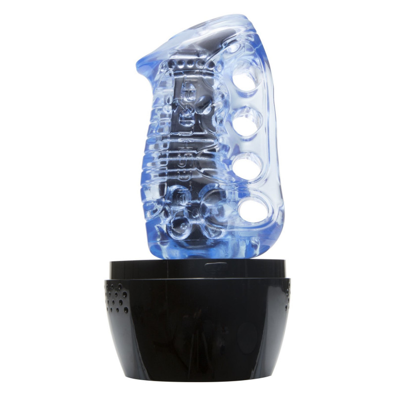 Мастурбатор Fleshlight Fleshskins Grip Blue Ice: текстура поверхні для реалістичних відчуттів