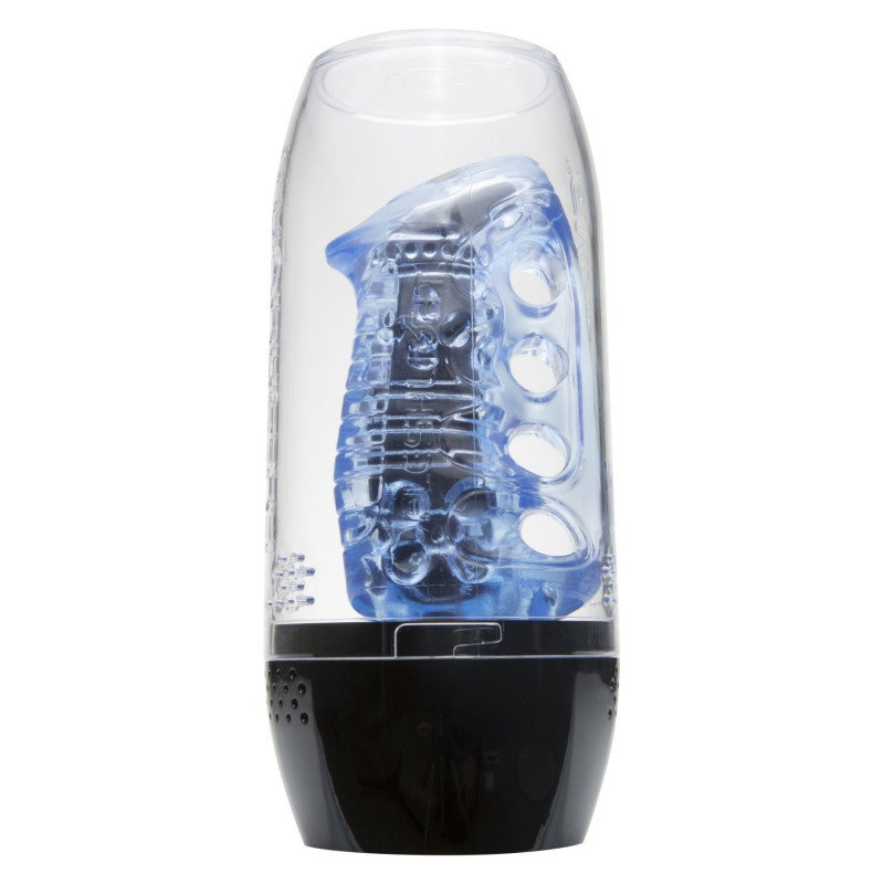 Мастурбатор Fleshlight Fleshskins Grip Blue Ice: компактний розмір для зручного зберігання