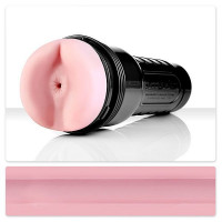 Мастурбатор Fleshlight Pink Butt Original, реалістична текстура попи, рожевий