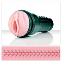 Мастурбатор Fleshlight Vibro Pink Lady Touch з вібрацією, три віброкулі, стимулювальний рельєф