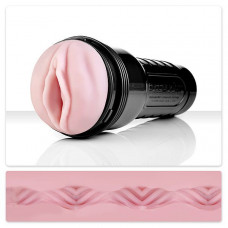Мастурбатор-вагіна Fleshlight Pink Lady Vortex, ніжний реалістичний рельєф — Keks-Hub