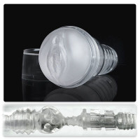 Мастурбатор Fleshlight Ice Lady Crystal, напівпрозорий