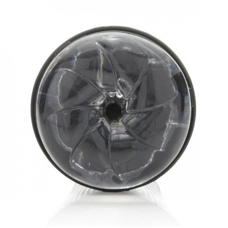 Мастурбатор Fleshlight Flight Pilot Чорний - вигляд збоку, демонстрація форми