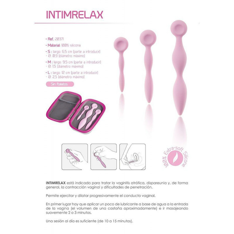 Комплектація системи Femintimate Intimrelax: все необхідне для відновлення