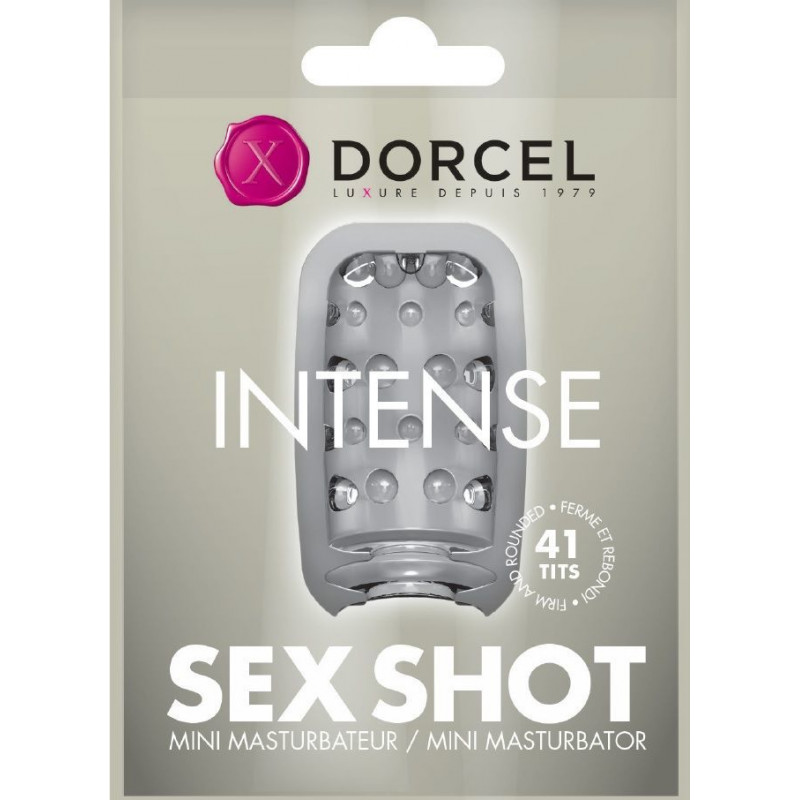 Покет-мастурбатор Dorcel Sex Shot Intense - вид сбоку, компактный размер