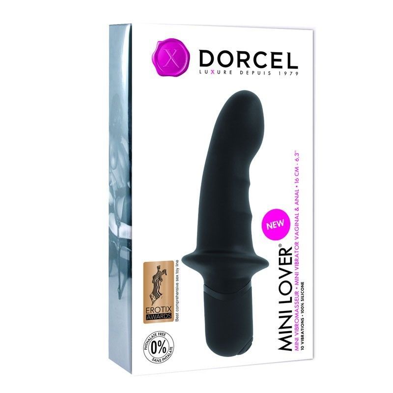 Упаковка вібратора Dorcel Mini Lover Black – стильне рішення для зберігання