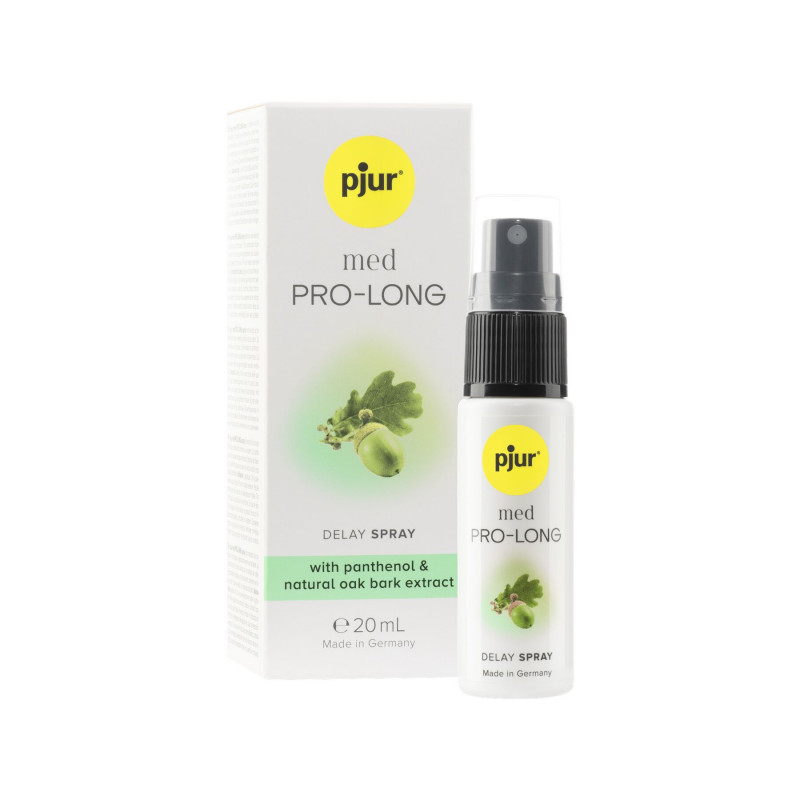 Нанесення спрею-пролонгатора Pjur med Pro-long Spray 20 мл – текстура та розпилювач