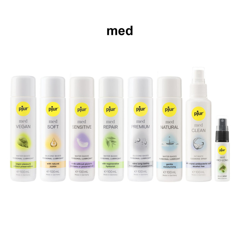 Флакон спрею-пролонгатора Pjur med Pro-long Spray 20 мл – знята кришечка, вигляд розпилювача