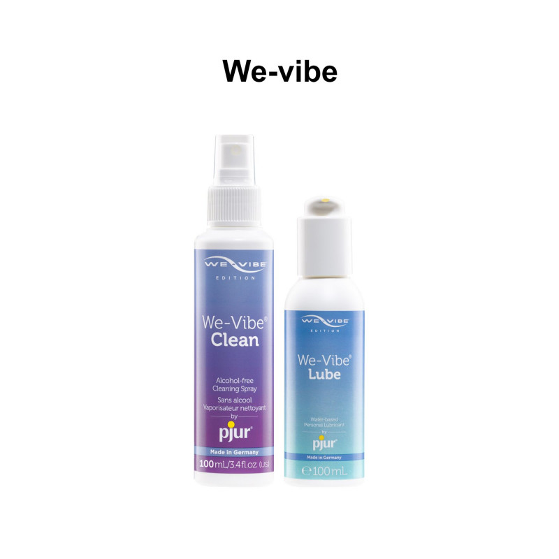 Текстура антибактеріального спрею pjur We-Vibe Clean – прозора рідина