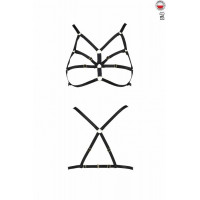 Бюстгальтер-стрепи Passion Exclusive ARMANDA BRA XXL/XXXL, black