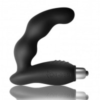 Вібромасажер простати Rocks Off Bad-Boy Black, макс. діаметр 4 см