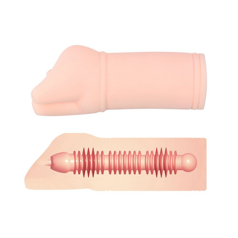 Мастурбатор-вагіна Kokos Jina - крупний план реалістичних деталей