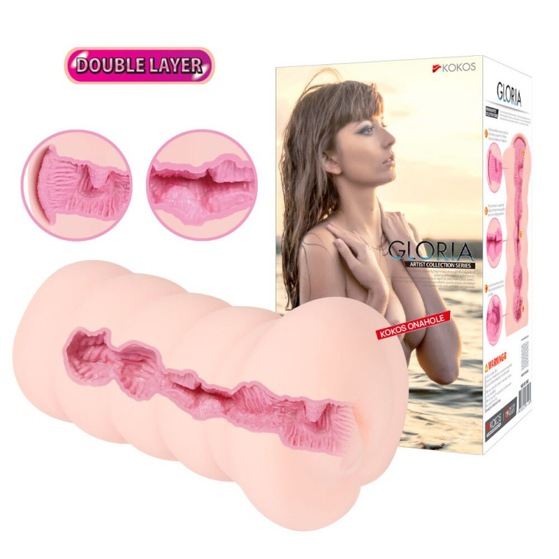 Вигляд мастурбатора Kokos Gloria з різних ракурсів