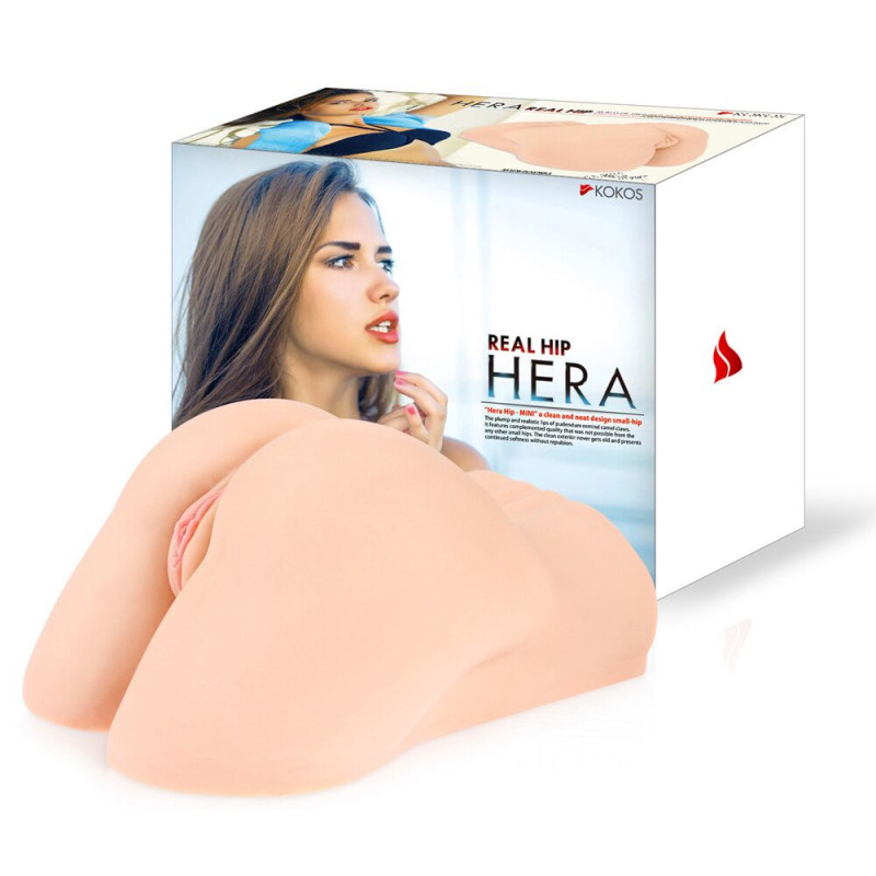 Мастурбатор Kokos Hera Hip Real, демонстрація реалістичності