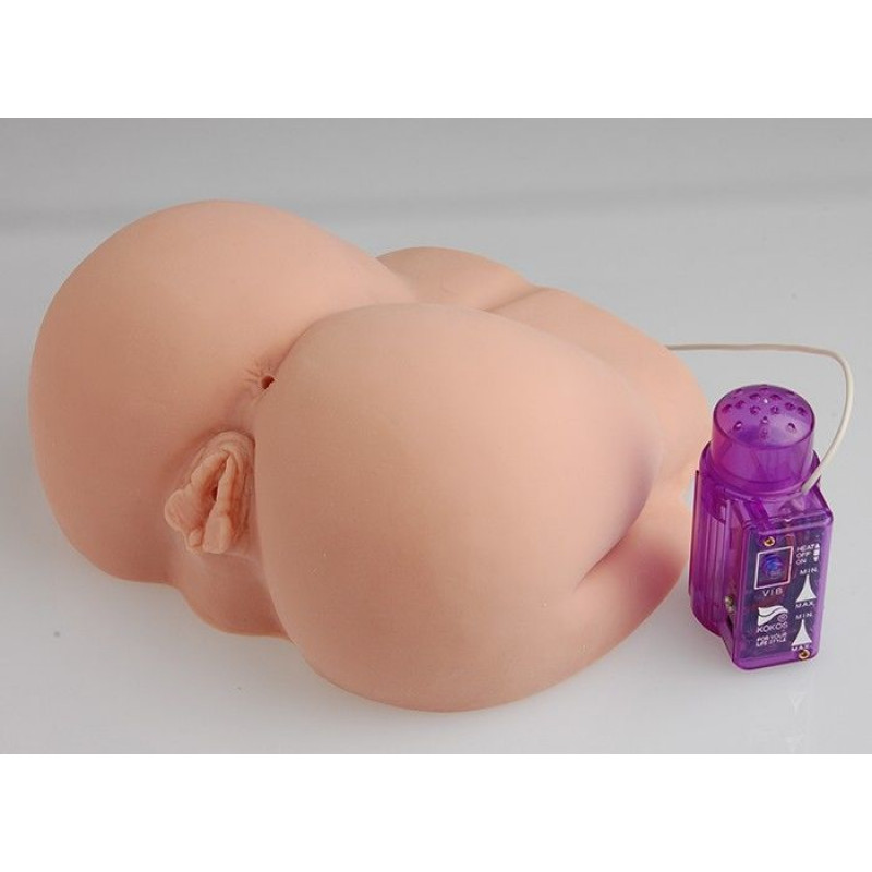 Мастурбатор-попка Kokos Oknyeo 2WayPlus, крупний план текстури