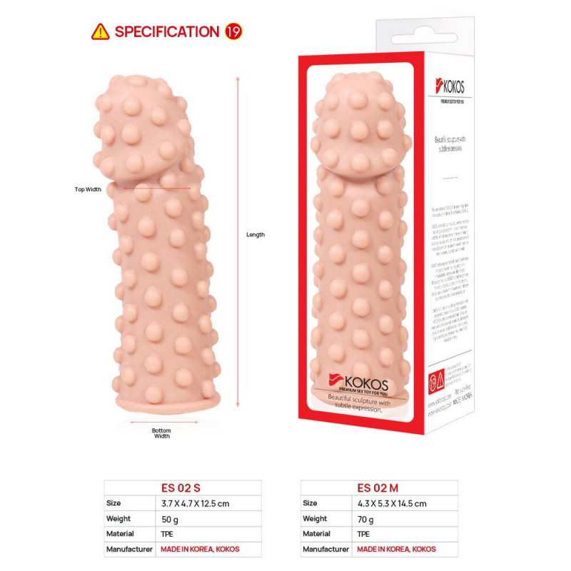Насадка Kokos Extreme Sleeve ES.02 M в контексті використання