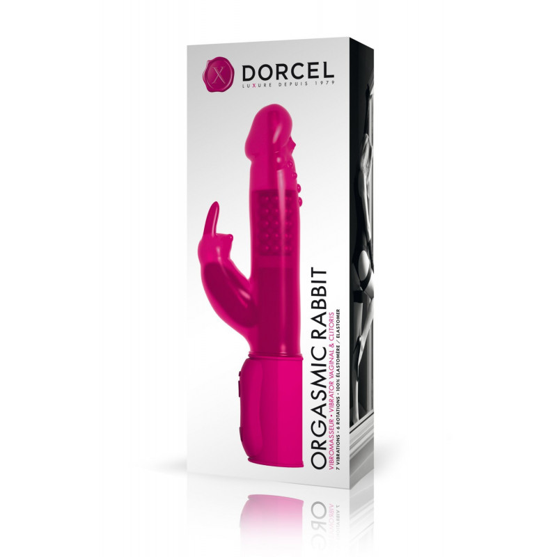Вібратор-кролик Dorcel Orgasmic Rabbit Pink у використанні