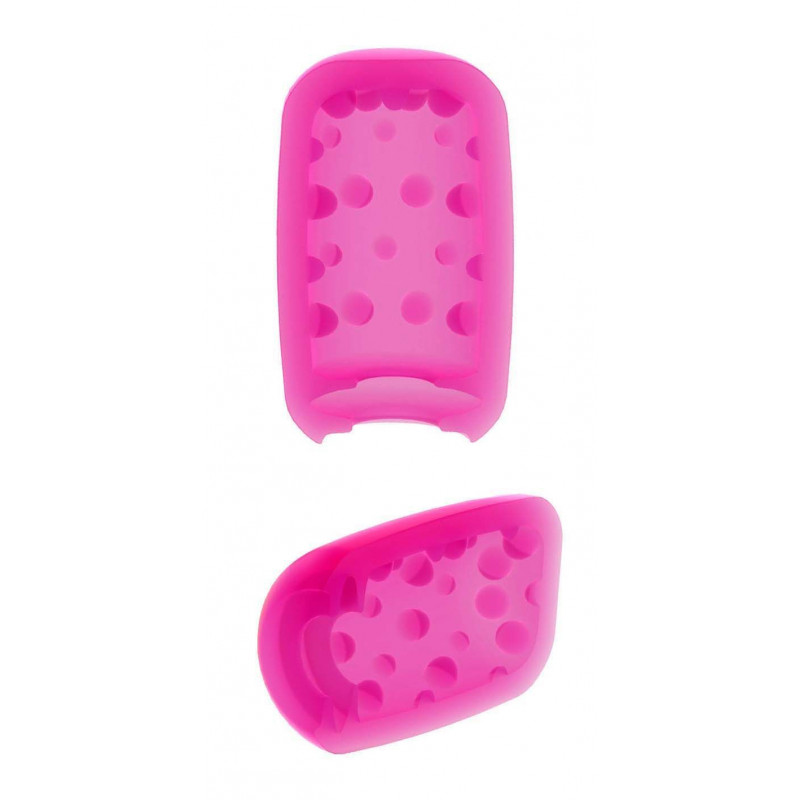 Мастурбатор-пігулка Love To Love SEXY PILLS KINKY PINK: вигляд збоку, що демонструє ергономічну форму