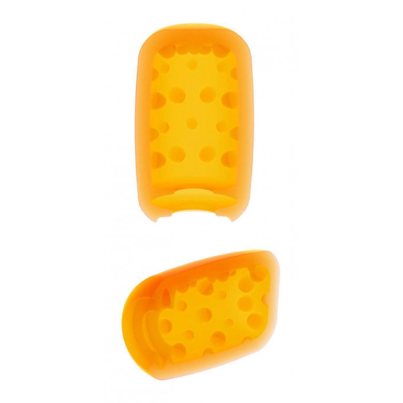 Мастурбатор-пігулка Love To Love SEXY PILLS ORANGE PASSION, вид збоку, ergonomiчная форма